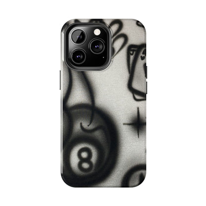 "hidden ace" airbrush iPhone case