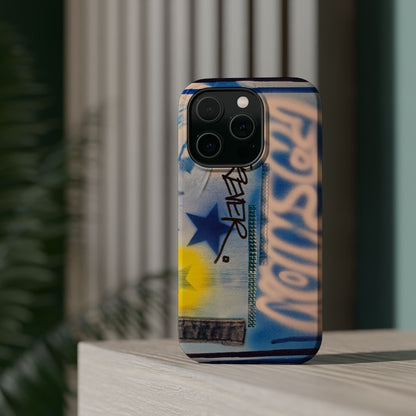 MagSafe "fashion forever" airbrush iPhone case