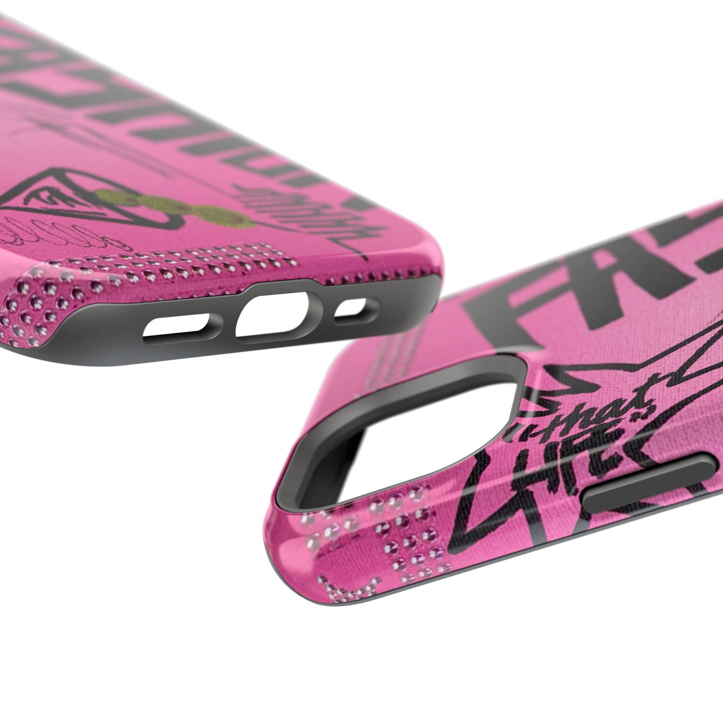MagSafe "high fashion pt. 2" airbrush iPhone case