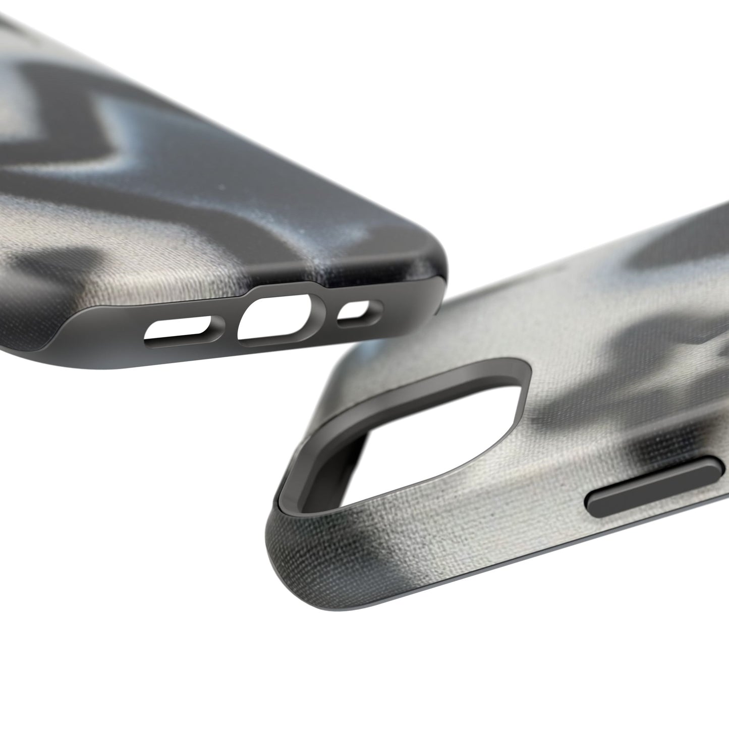 MagSafe "black & white stars" airbrush iPhone case