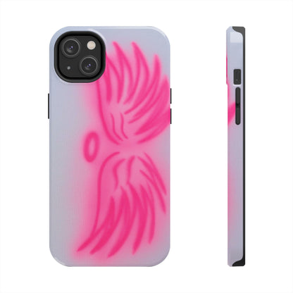 "angel wings" airbrush iPhone case