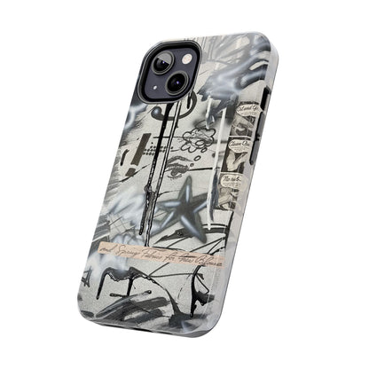 "monochrome mood" airbrush iPhone case