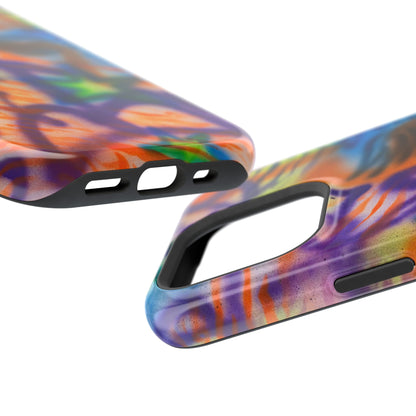 MagSafe "streetwear angel" airbrush iPhone case