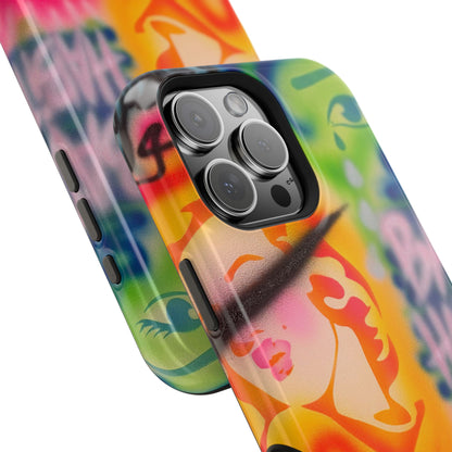 MagSafe „schlechte Angewohnheiten“ Airbrush iPhone Hülle