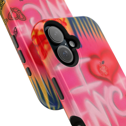 MagSafe „In der Stadt“ Airbrush iPhone-Hülle