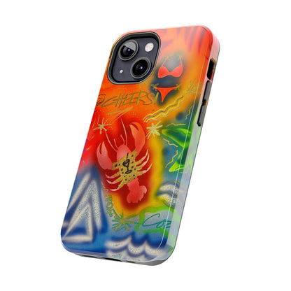 "tipsy lobster" airbrush iPhone case