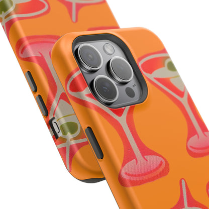 MagSafe "geschüttelt, nicht gerührt" Airbrush iPhone Hülle