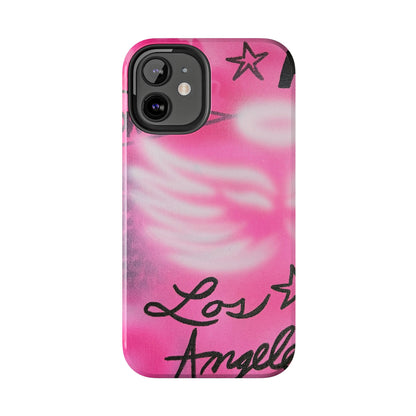 "pink angel wings" airbrush iPhone case
