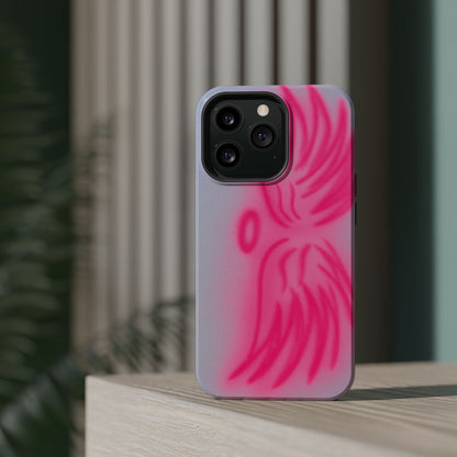 MagSafe "angel wings" airbrush iPhone case