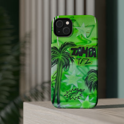 MagSafe "tampa, fl" airbrush iPhone case