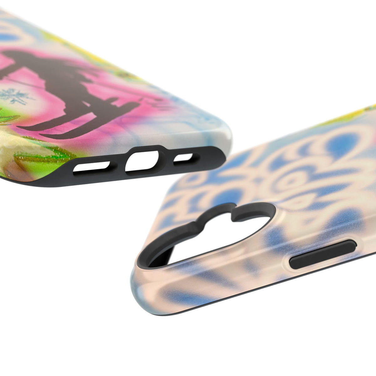 MagSafe "winter escape" airbrush iPhone case
