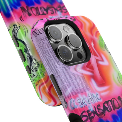 MagSafe "skyline sensation" airbrush iPhone case
