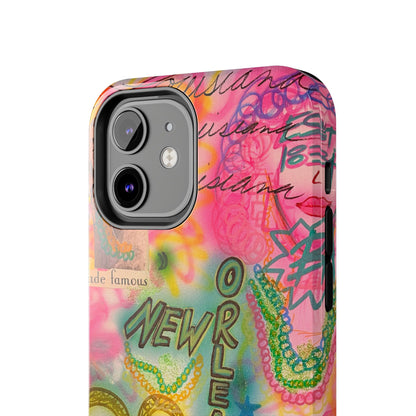 "new orleans, la" airbrush iPhone case