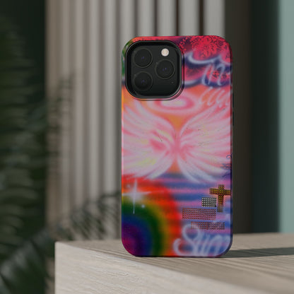 MagSafe "summer bliss" airbrush iPhone case