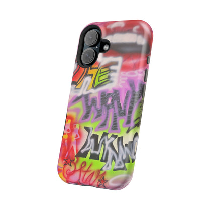MagSafe "wynwood gold" airbrush iPhone case