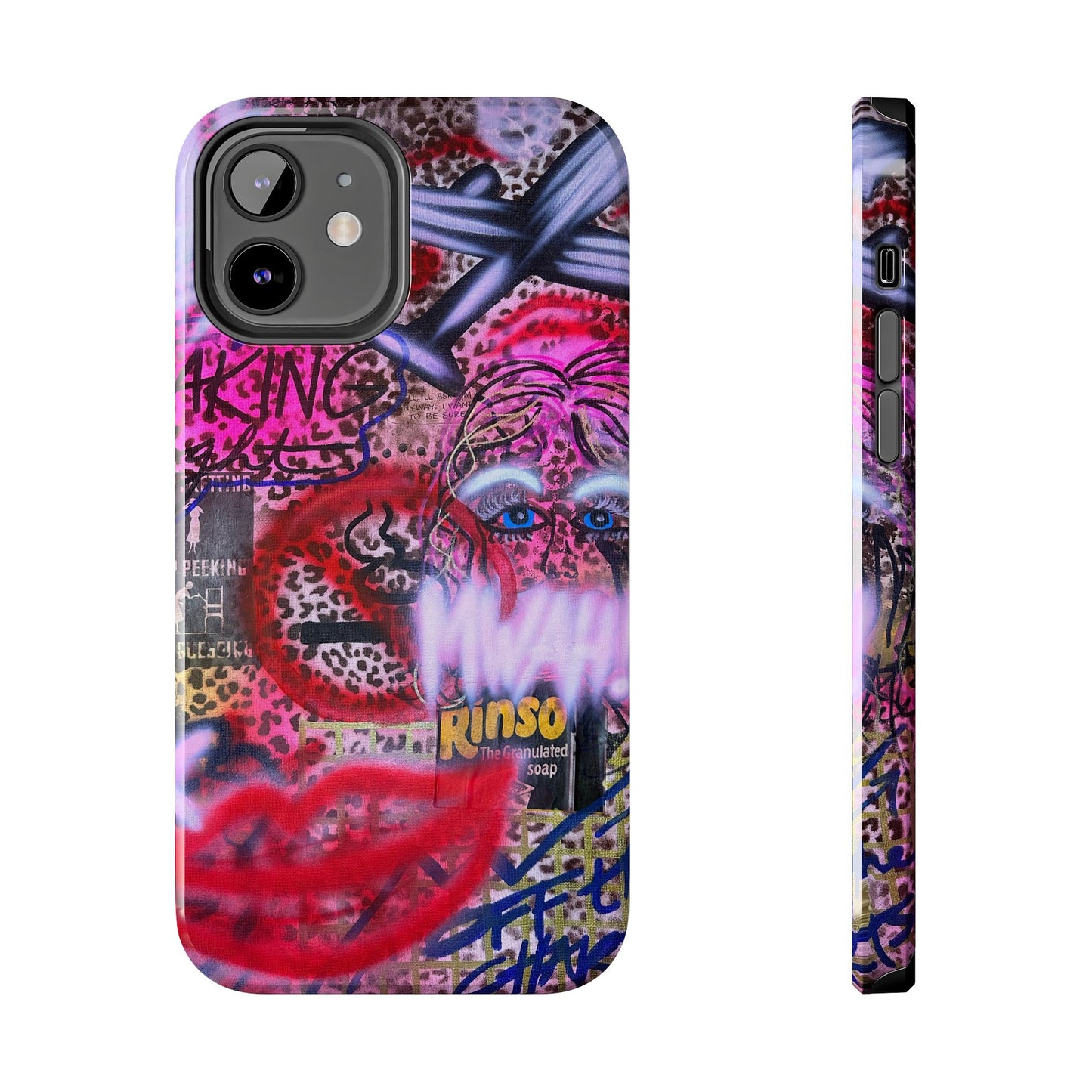"taking flight" airbrush iPhone case