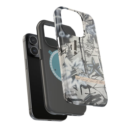 MagSafe "monochrome mood" airbrush iPhone case
