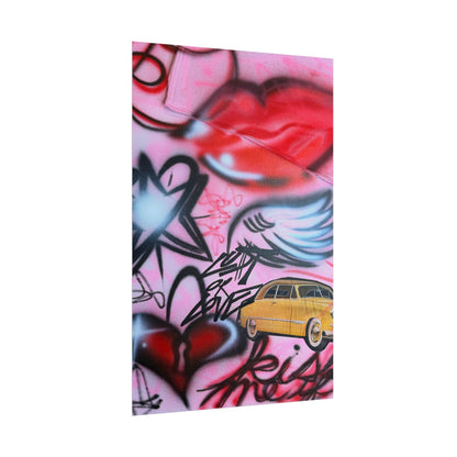 early access airbrush rolled print
