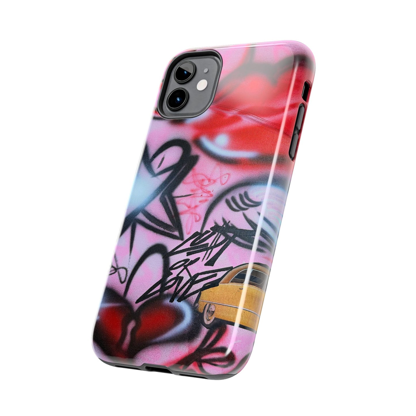 "lust or love" airbrush iPhone case