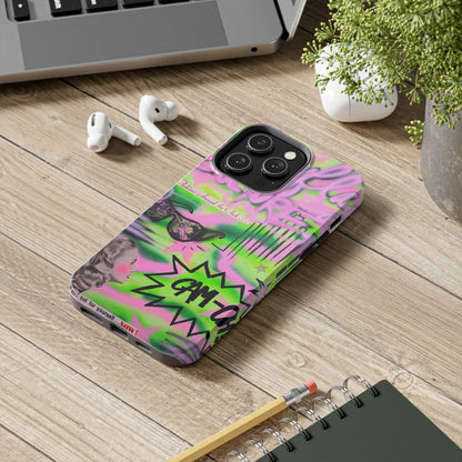 "green camo" airbrush iPhone case
