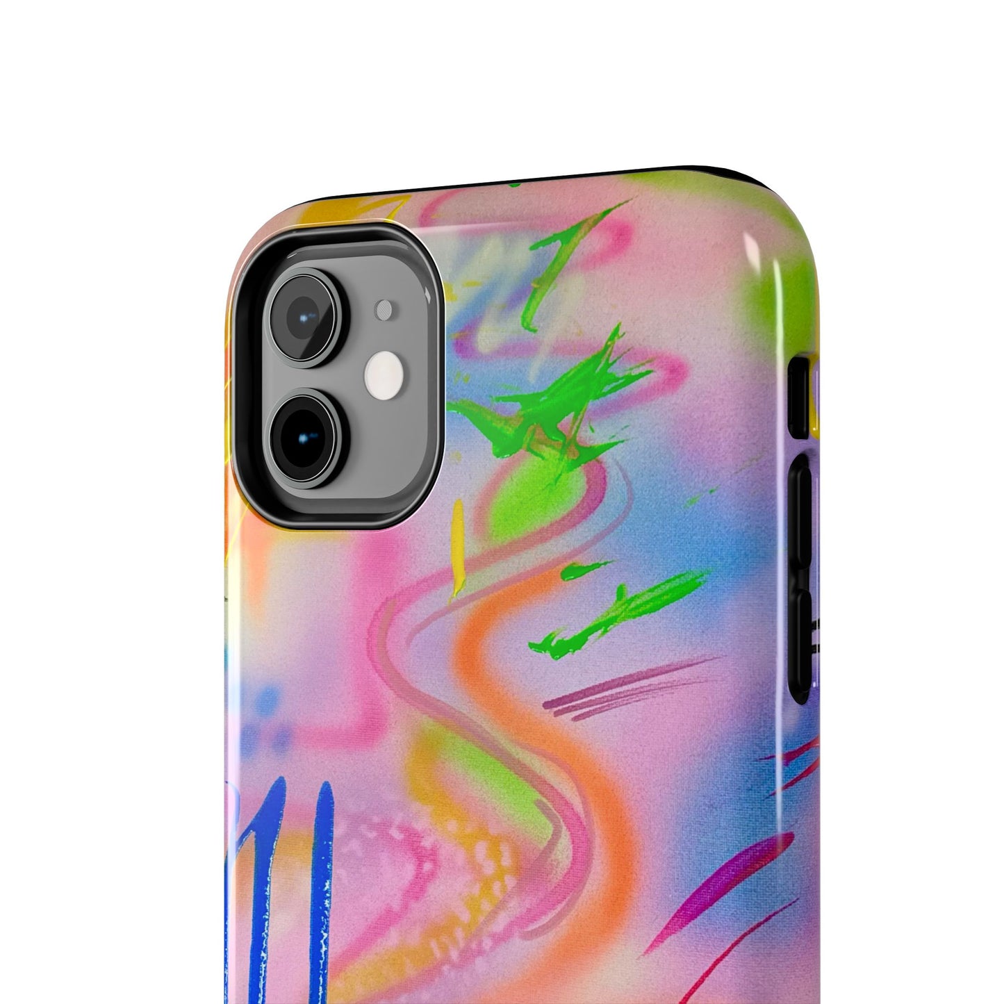 "neon haze" airbrush iPhone case