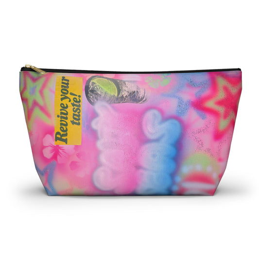 "salty seas" airbrush makeup pouch