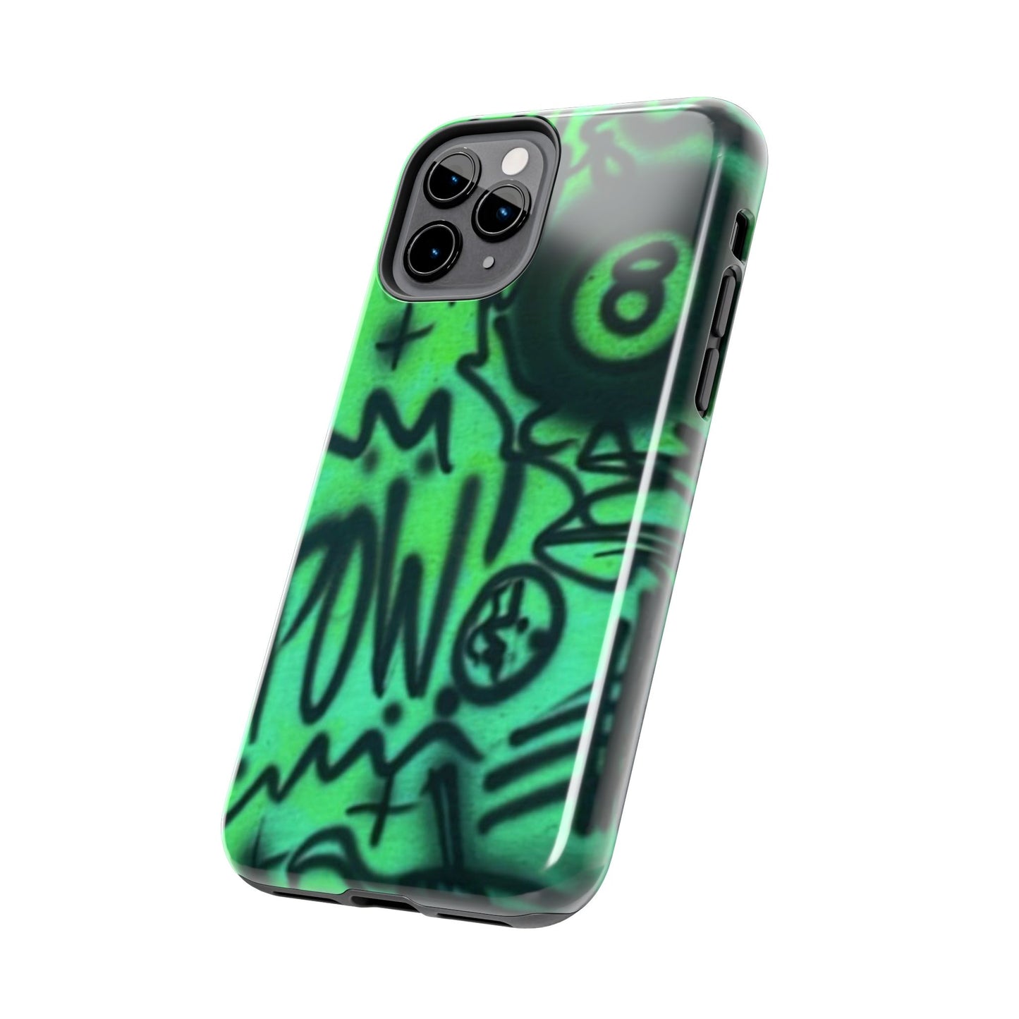 "POW! "airbrush iPhone case