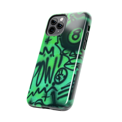 "POW! "airbrush iPhone case