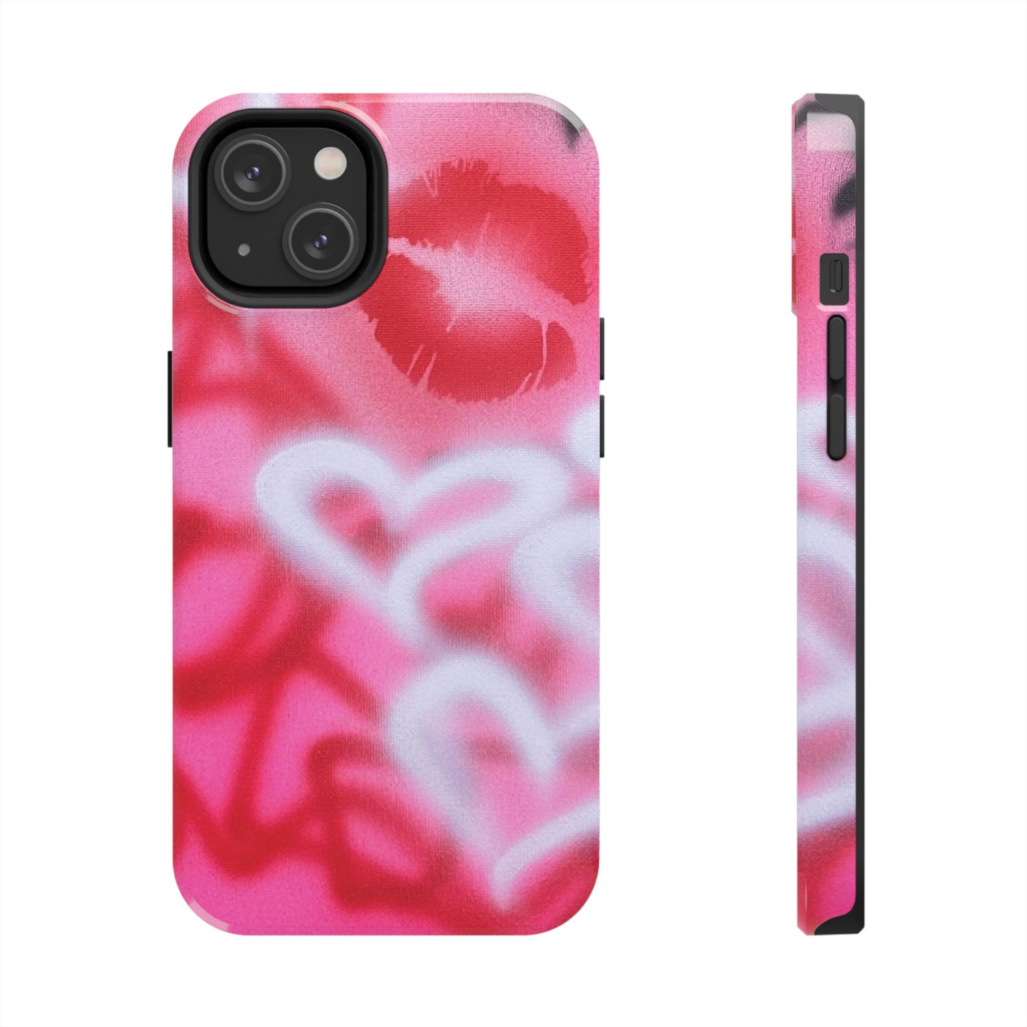 "romantic rush" airbrush iPhone case