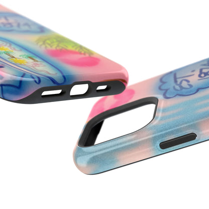 MagSafe "in the wave" airbrush iPhone case