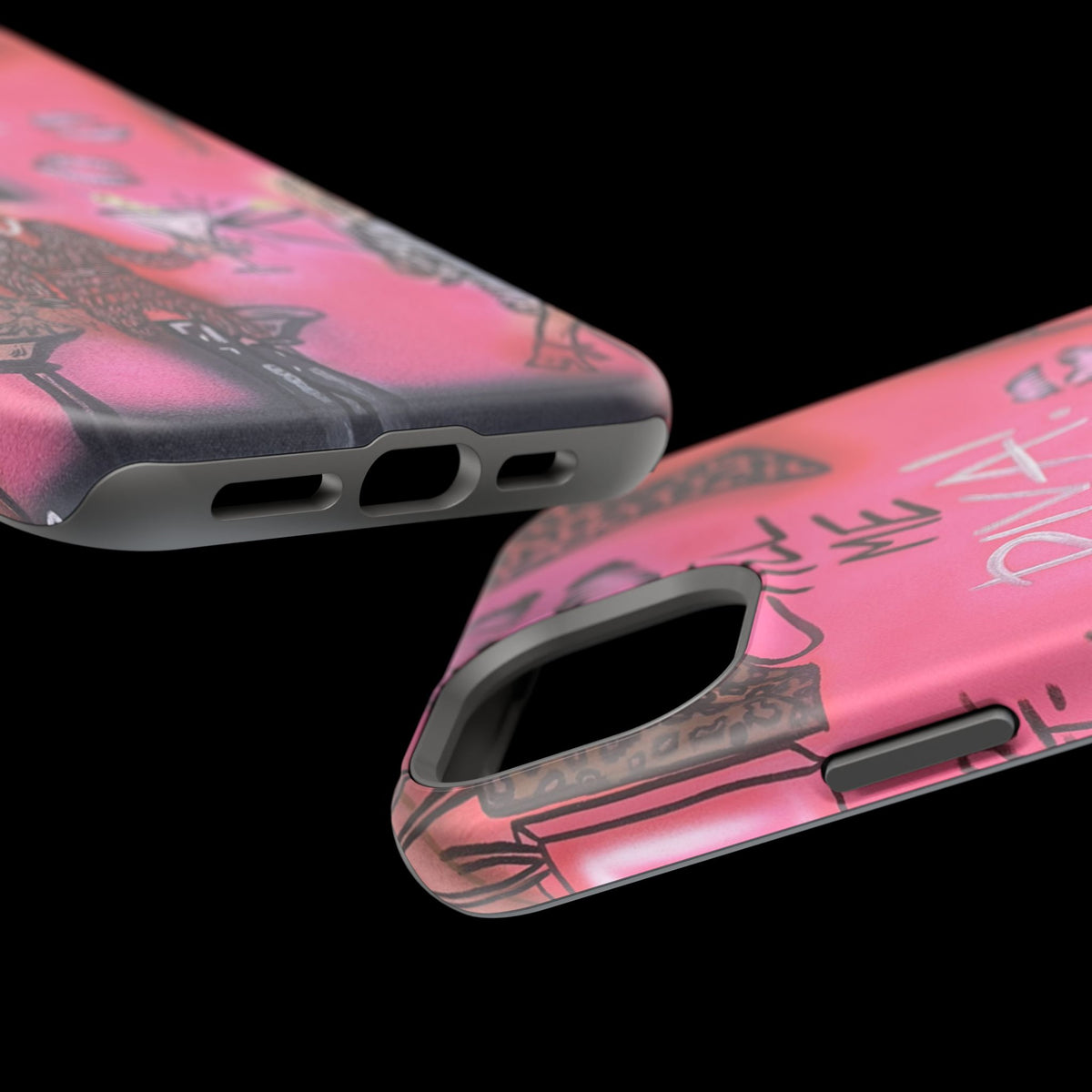 MagSafe "party diva" airbrush iPhone case