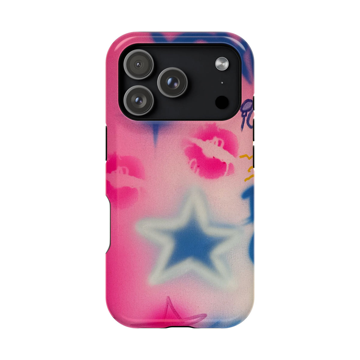 MagSafe "star symbol" airbrush iPhone case