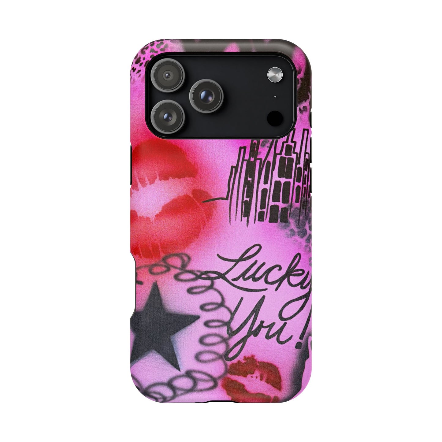MagSafe "ulterior motive" airbrush iPhone case