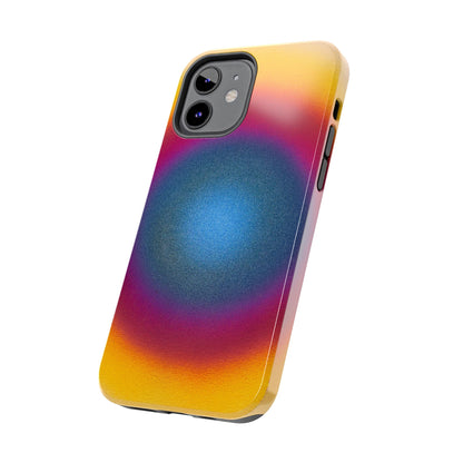 "blue raspberry aura" airbrush iPhone case