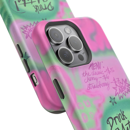MagSafe "matcha!" airbrush iPhone case