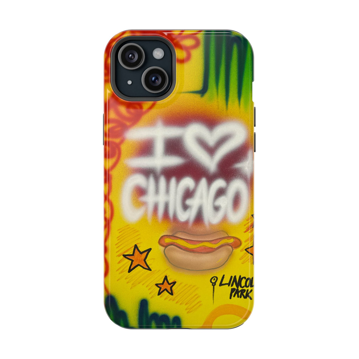 MagSafe "chicago" airbrush iPhone case