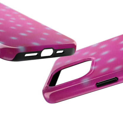 "bubblegum polka dot" airbrush iPhone case