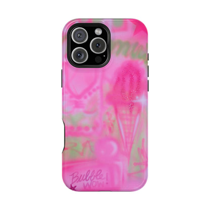 MagSafe "miami matcha" airbrush iPhone case