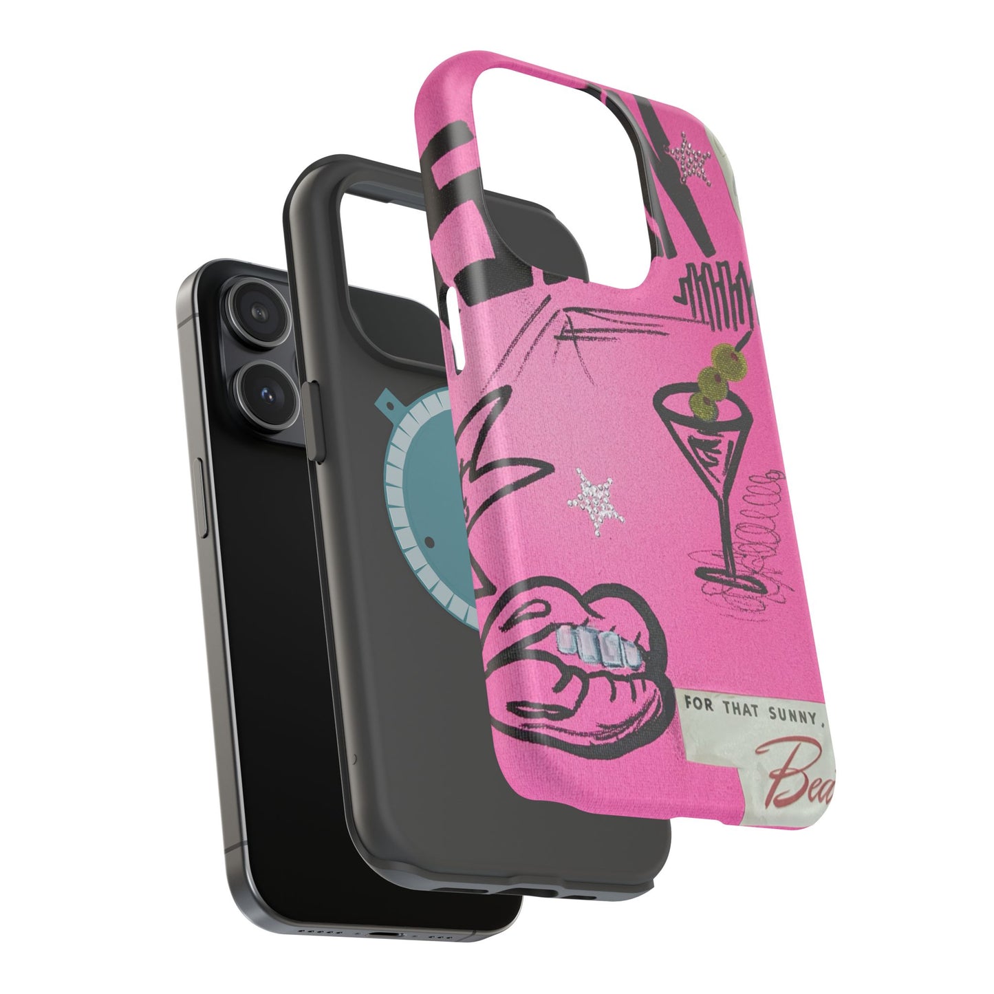 MagSafe "high fashion" airbrush iPhone case