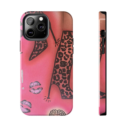 "cheetah boots" airbrush iPhone case