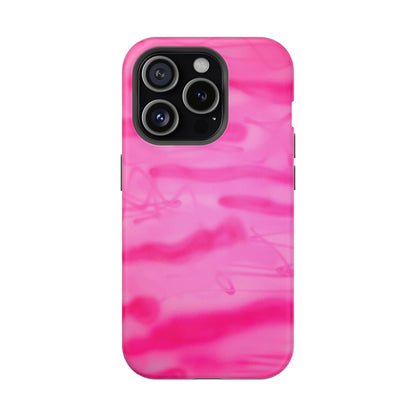 MagSafe "pink camo" airbrush iPhone case