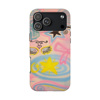 "star energy" airbrush iPhone case