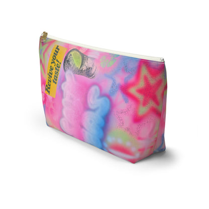 "salty seas" airbrush makeup pouch