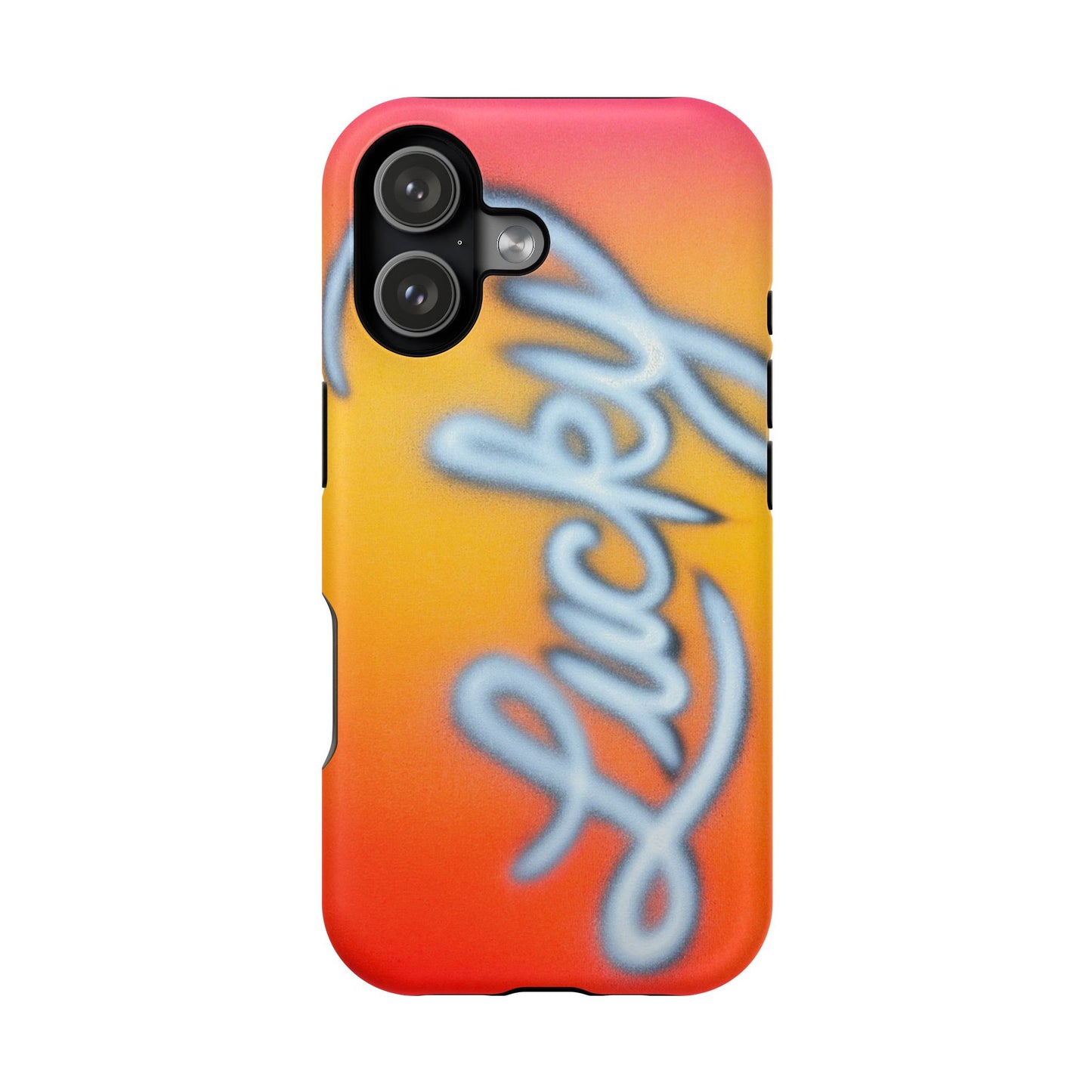 MagSafe "lucky" airbrush iPhone case
