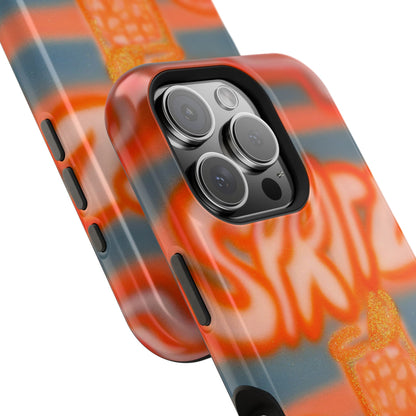 MagSafe "aperol spritz pt. 2" airbrush iPhone case