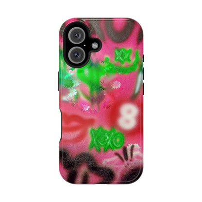MagSafe "electr!c dreamz" Airbrush iPhone Hülle