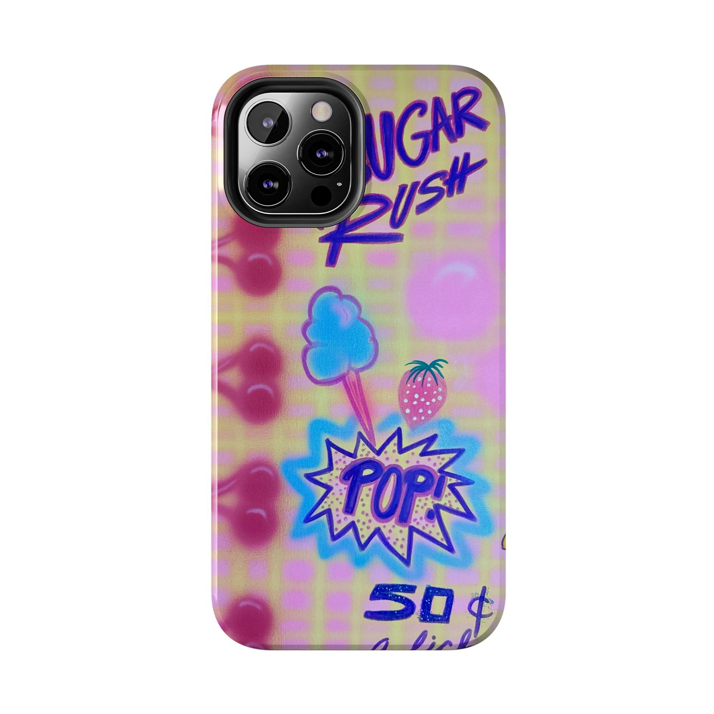 "sugar rush" airbrush iPhone case
