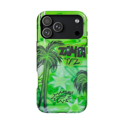 MagSafe "tampa, fl" airbrush iPhone case