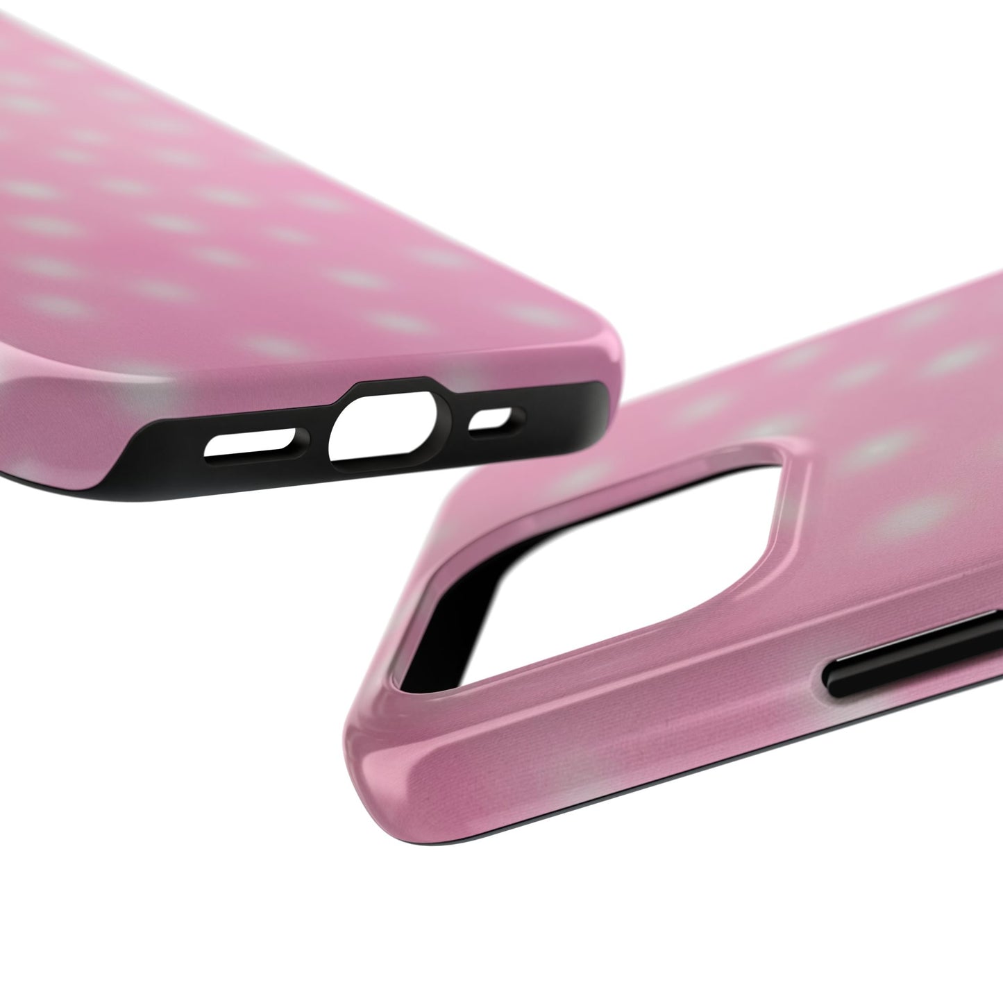 "strawberry swirl polka dots" airbrush iPhone case