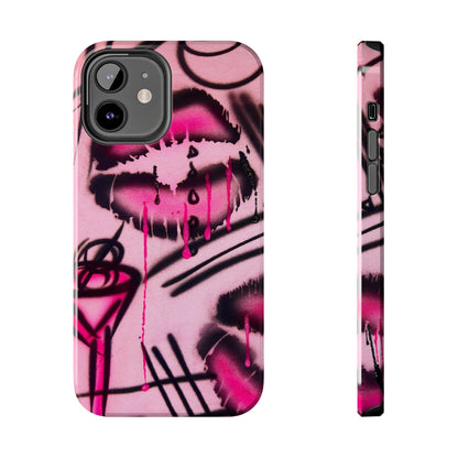 "glossy pout" airbrush iPhone case